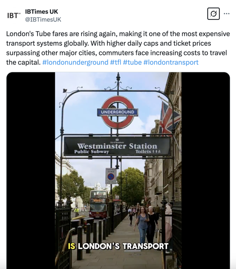 Telegraph: London Tube is now the most expensive public transport in ...